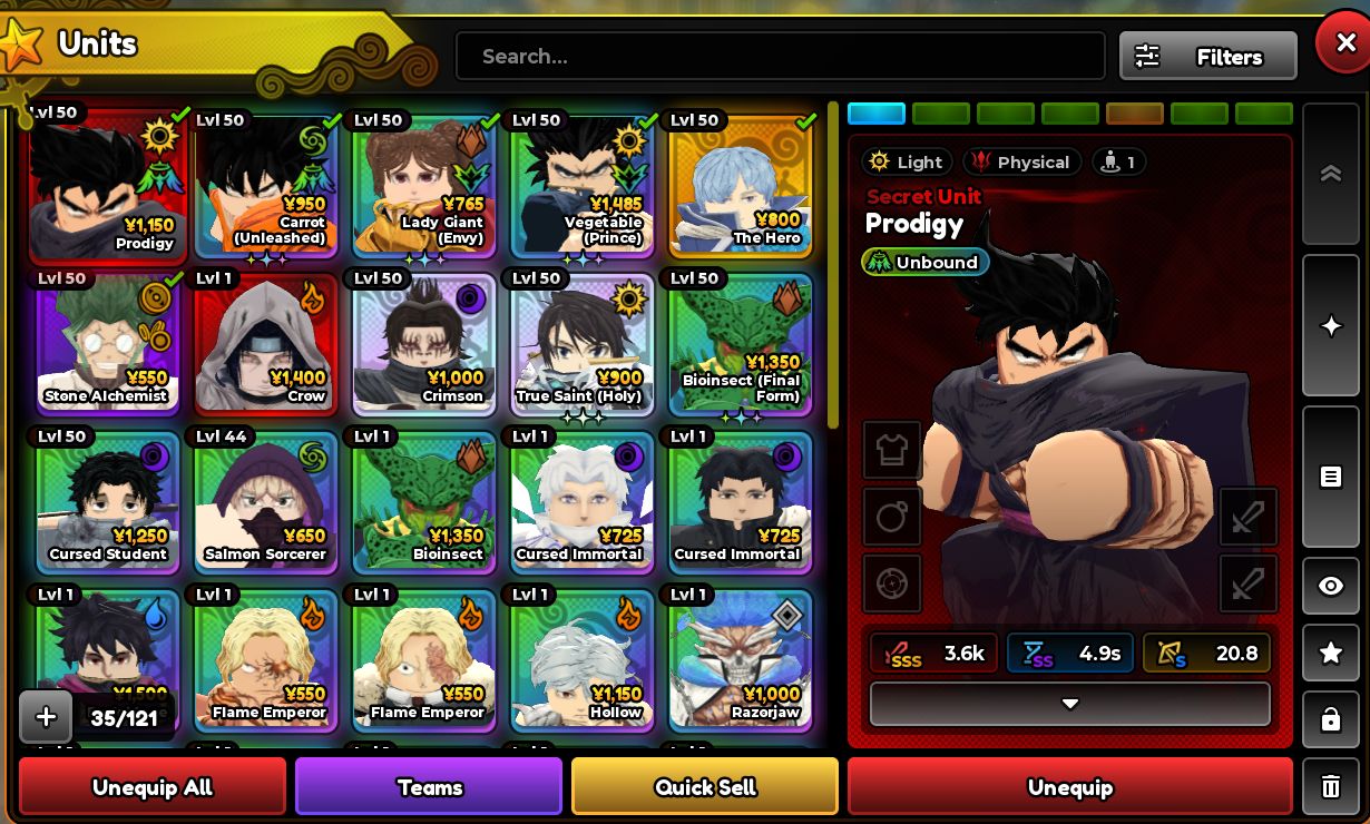 (UNBOUND PRODIGY) CONTAS ANIME EXPEDITIONS COM SECRETOS E MUITOS RECURSOS