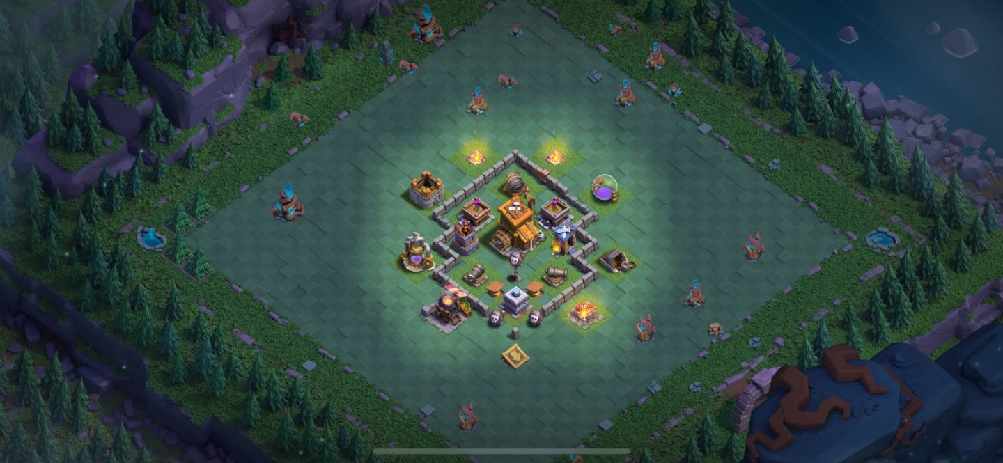 Base TH14 Clash of Clans Layout Defensivo Completo