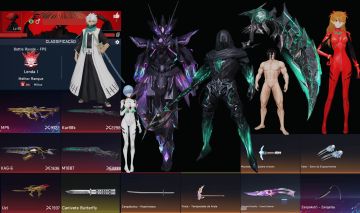CONTA DE BLOOD SUPER RARA, GEMADA COM EVO, PERSONAGENS MUITO RAROS E CAROS!!!!!!