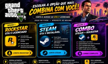 [ENTREGA AUTOMÁTICA] GTA V PARA FIVEM | ROCKSTAR | STEAM