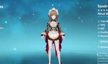 Conta de Genshin: Sandrone+bis