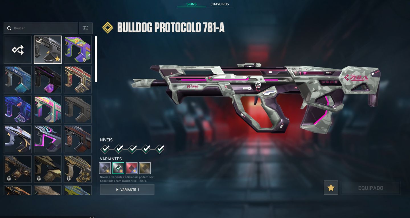 Conta com skins rarissimas que não voltam mais e pacote champions 2024 completo