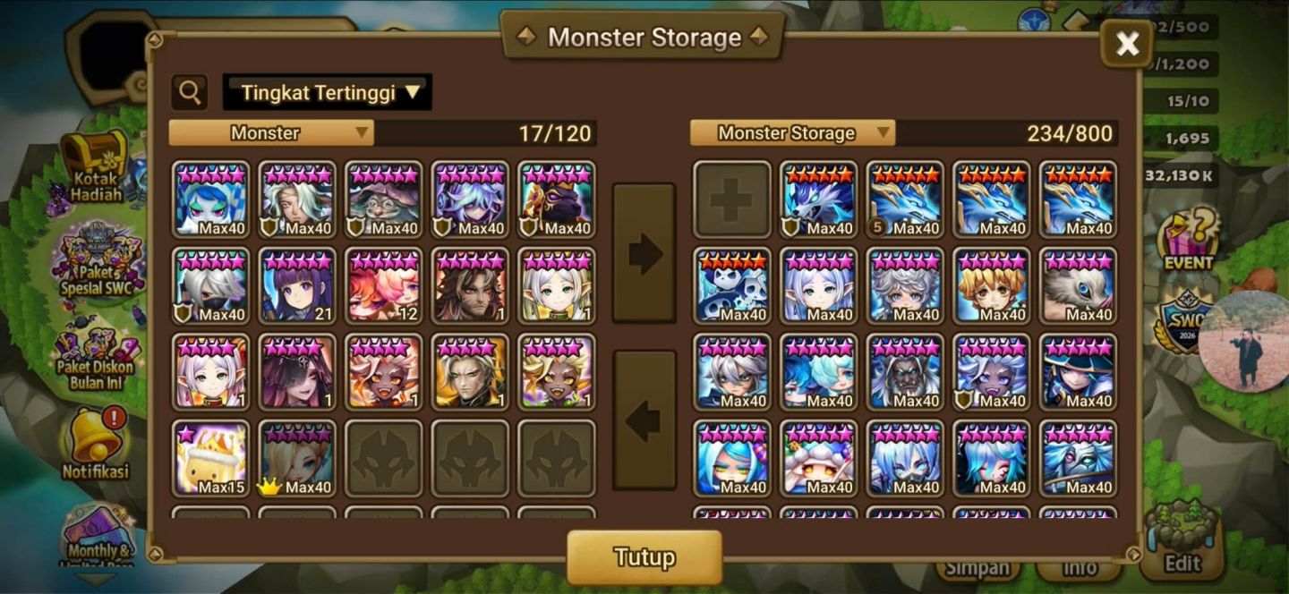 Conta Ásia endgame 7lds vip