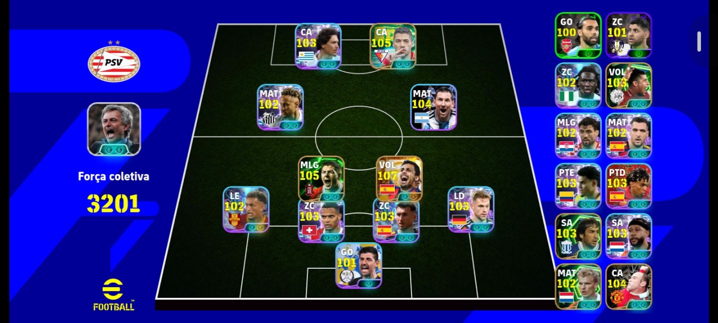 CONTA EFOOTBALL A VENDA!! 3201 De Força