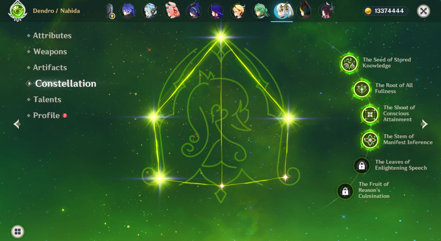 Conta com Mavuika C3, Varesa C4 e Nahida C4! - Endgame - Aether!