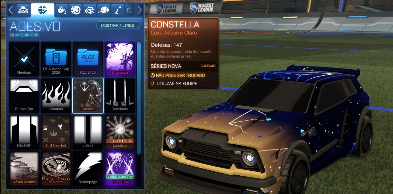 CONTA ROCKET LEAGUE COM 2 TAGS DE TORNEIO SSL + dominus branco e fennec