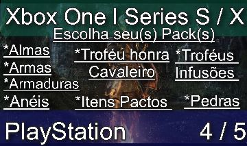 Almas Dark Souls Remastered Promoção - PS4/PS5/Xbox - Itens + Brindes