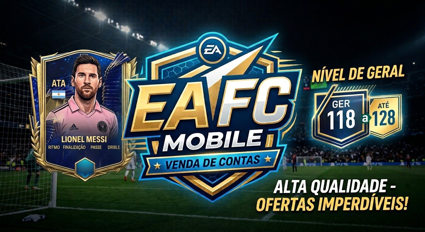 MENOR PREÇO! CONTAS DE FIFA MOBILE/EA FC MOBILE - GER 118 A 128
