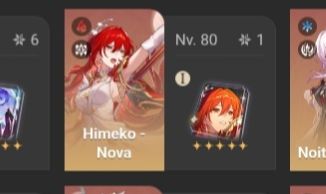 Conta honkai star Rail himeko-nova e1s1