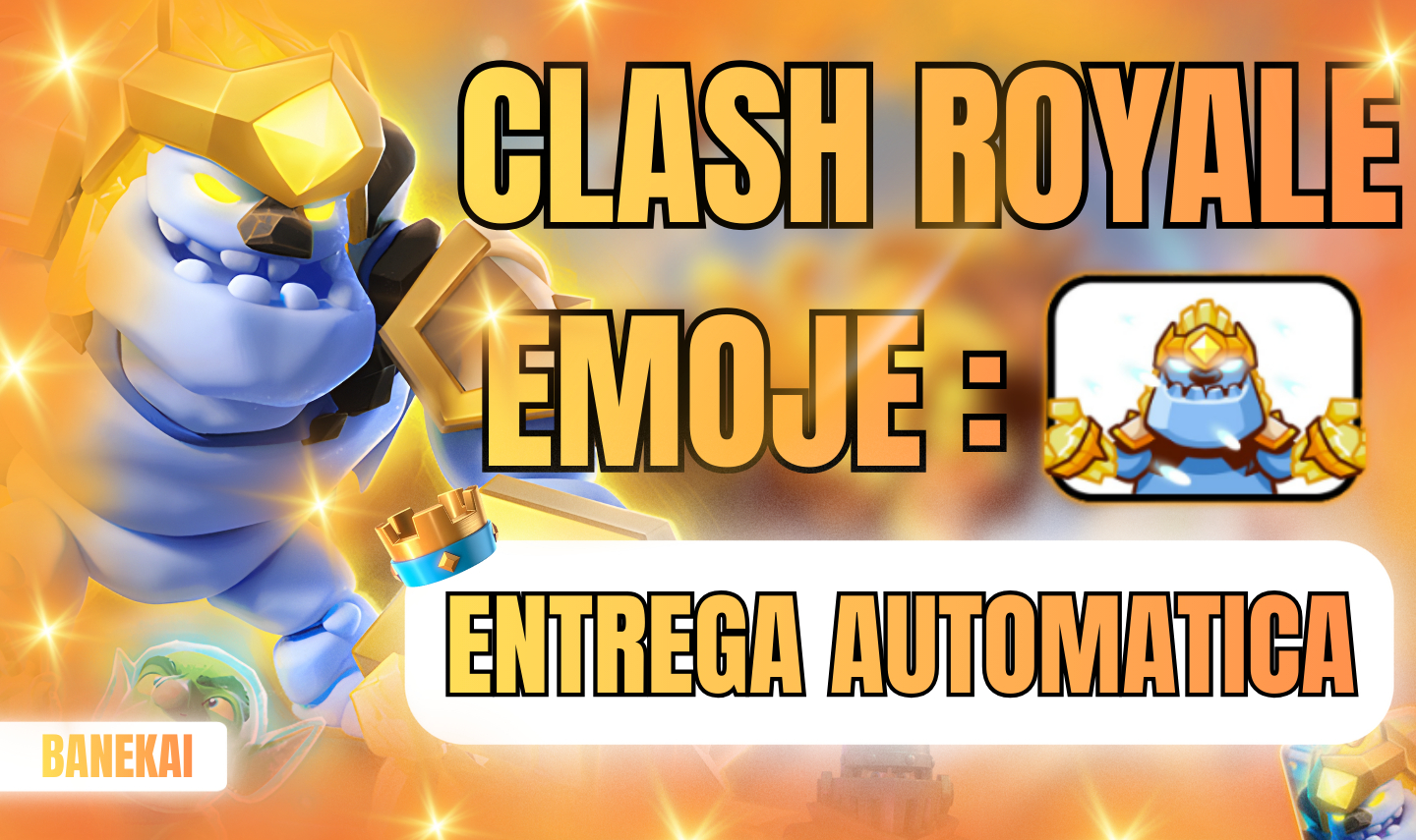 CLASH ROYALE TODOS OS EMOJES NO MOMENTO - [ENTREGA AUTOMATICA]