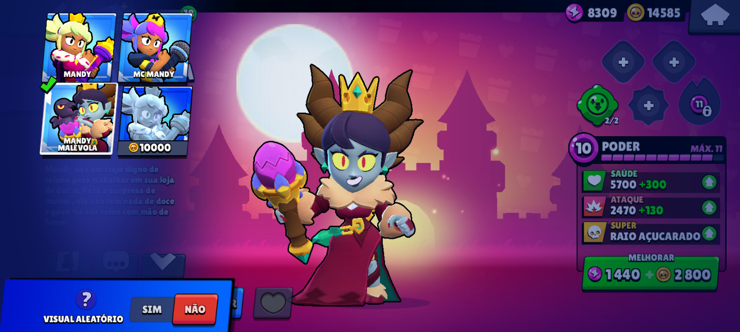 CONTA DE BRAWL STARS E CLASH ROYALE SUPER RARA