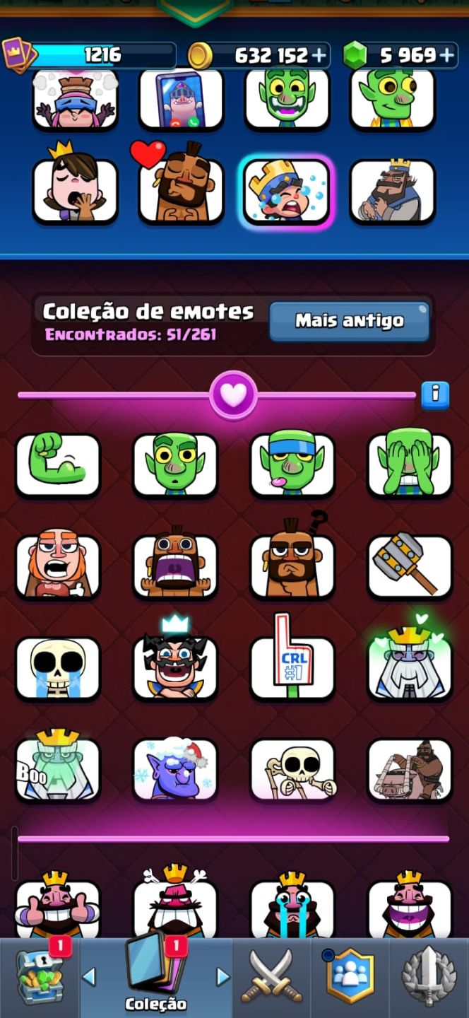 CONTA SUPERCEL COM PROGRESSO E MUITOS ITENS NOS CLASHS E BRAWL(LEIA A DESCRIÇÃO)