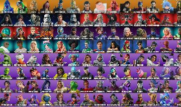 Conta de Fortnite com 272 skins, 474 emotes e clube do fortnite, conta segura
