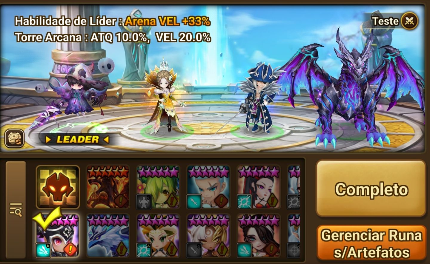 Triple LD Insano Cleave - Trinity , Grogen e Ayan Combo Cleave ! Summoners War