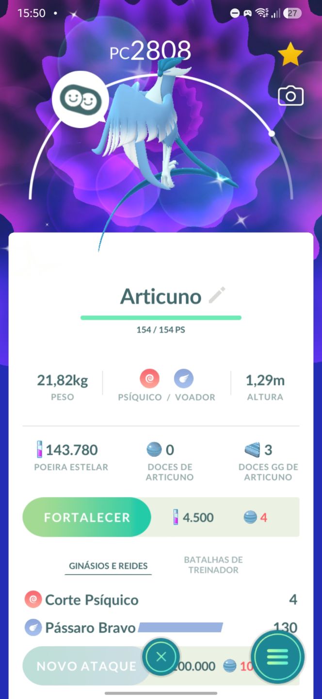 Articuno shiny de galarian