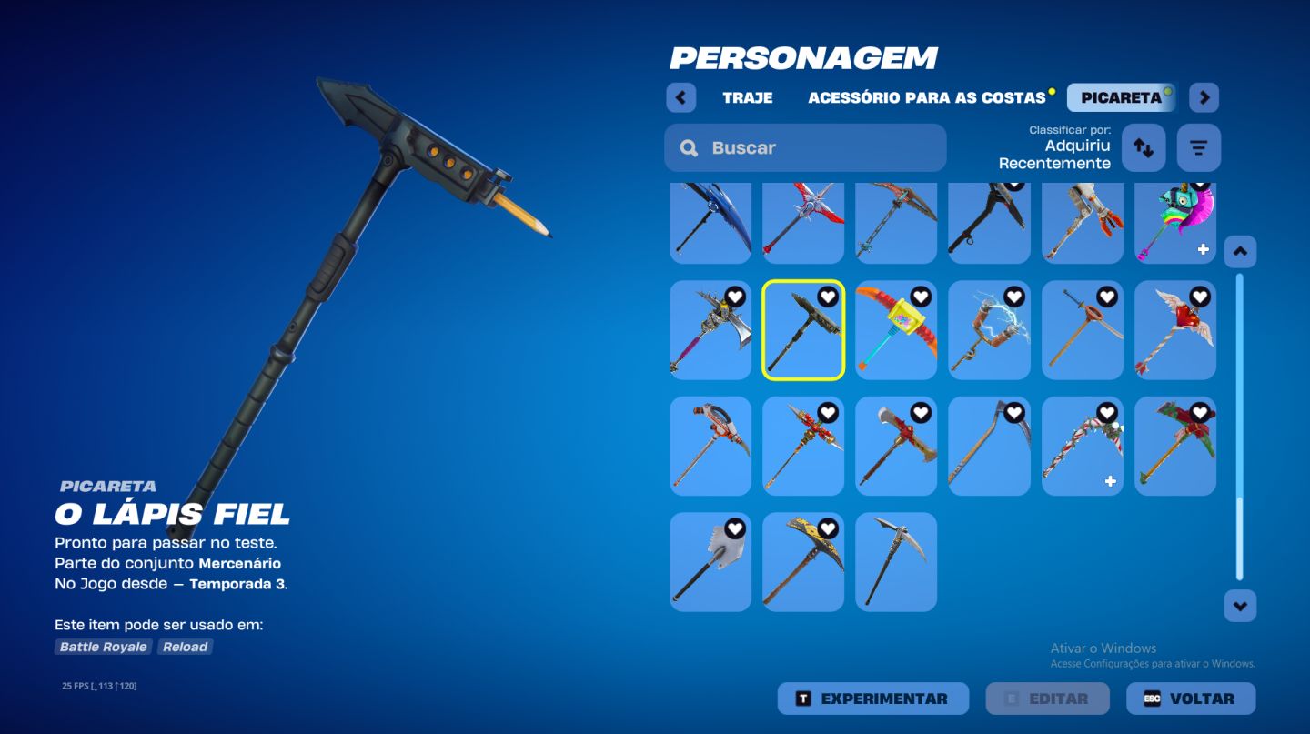 CONTA FORTNITE CAVALEIRO NEGRO, JOHN WICK, TRAVIS SCOTT + SALVE O MUNDO
