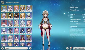 [ Ar55 | 9xt5 ]Sandrone R1, Yae Miko, Vodyanitsa +++ (Leia Descrição)