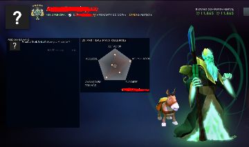 CONTA ARCONTE 5 - DOTA 2 2k.954 MMR - 11.865/11.865 BEHAVIOR