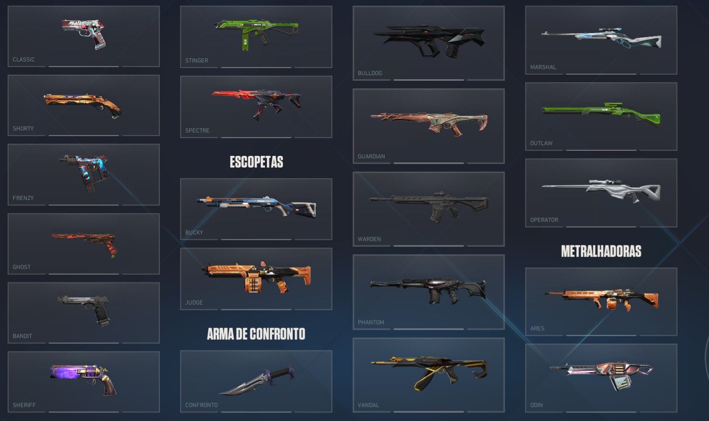 Conta VALORANT UNICO DONO DESDE A CRIACAO. R$1521,70 em skins - FULL TRANSFER