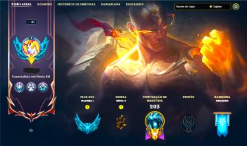 LENDÁRIA LEE SIN PUNHOS DIVINOS + [100 SKINS HABILITADAS] + PLATINA 1 SOLO/FLEX