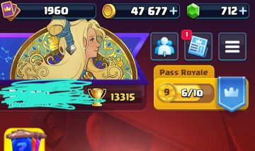 Conta de Clash Royale