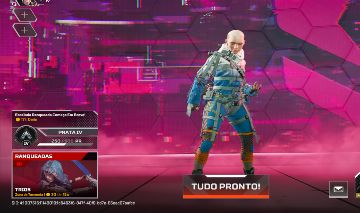 CONTA APEX LEGENDS HERANÇA WRAITH
