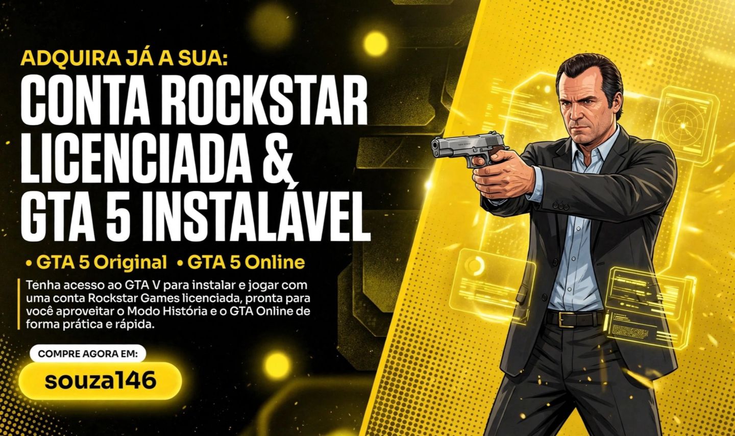 Gta 5 Instalável Conta da Steam (Somente para Fivem)
