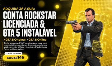 Gta 5 Instalável Conta da Steam (Somente para Fivem)