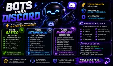 CRIO BOT PARA O SEU SERVIDOR