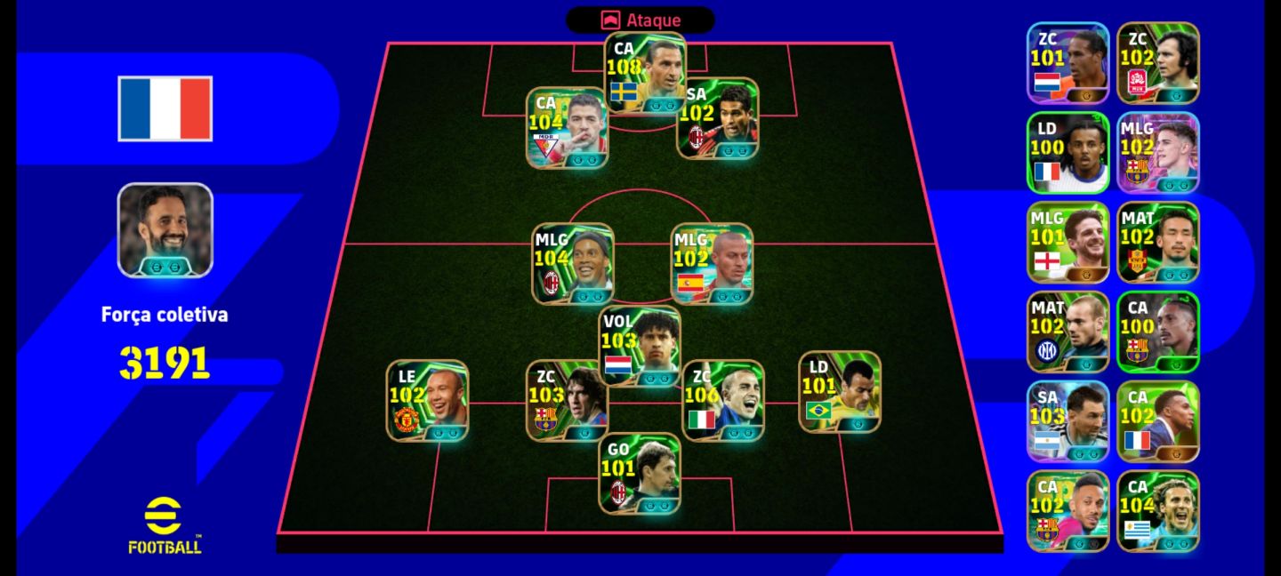 Vende-se conta de efootball