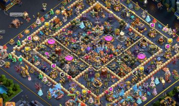 Conta de Clash of Clans cv 18 bem upado