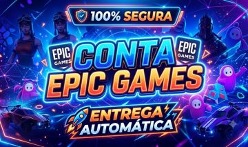 CONTA EPIC GAMES C/ MUITO JOGO - FORTNITE 14+ SKIN - FIFA24 - SPIDERMAN 2 - GTA5