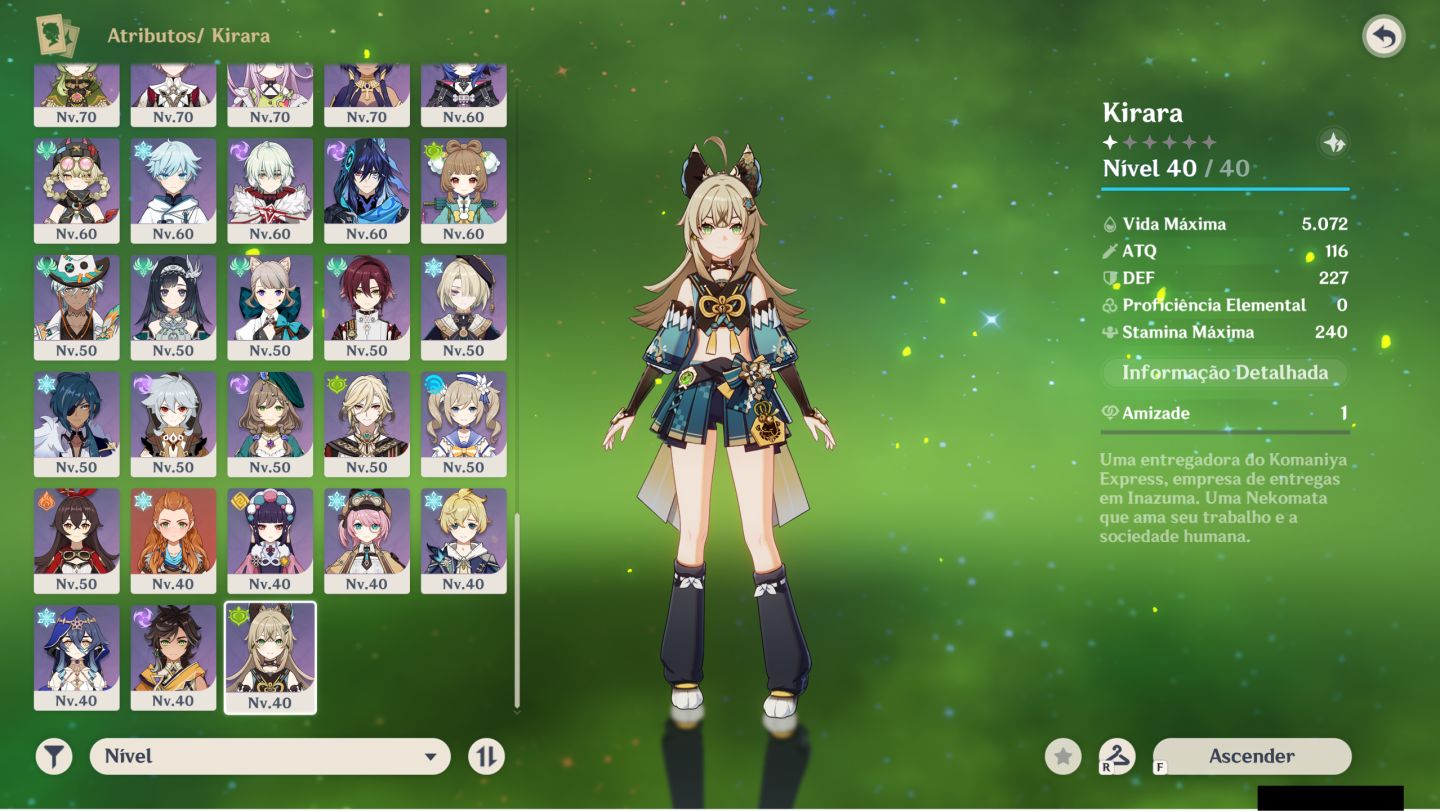 Conta Endgame | 39 Personagens T5 - 37 armas T5 (Columbina C2 + Odette C2 etc)