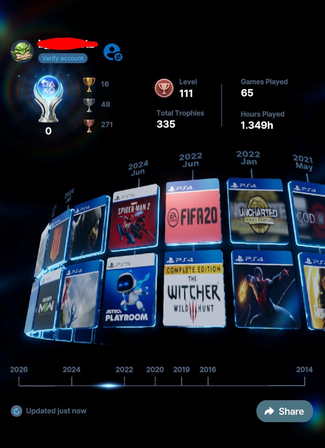 CONTA DA PLAYSTATION COM 12 ANOS DE IDADE!!!