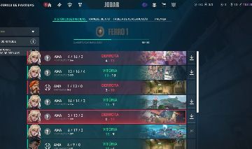 CONTA VALORANT FERRO PRONTA PARA COMPETITIVO