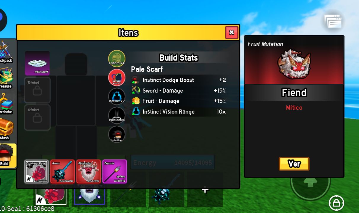 CONTA DE BLOX FRUITS A MELHOR CONTA DE YETI RUNIC E UPADA