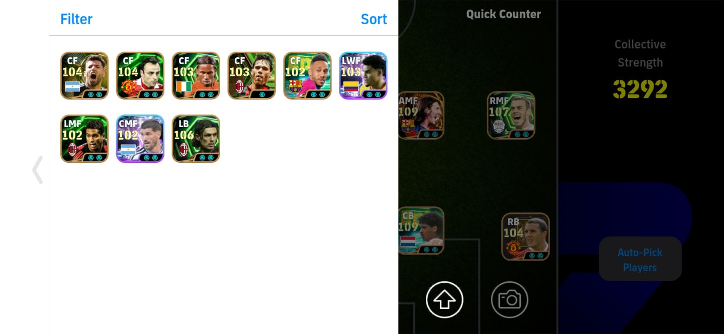Conta Efootball com pele, Messi blitz curler, Hazard 109 e mais! Força 3292