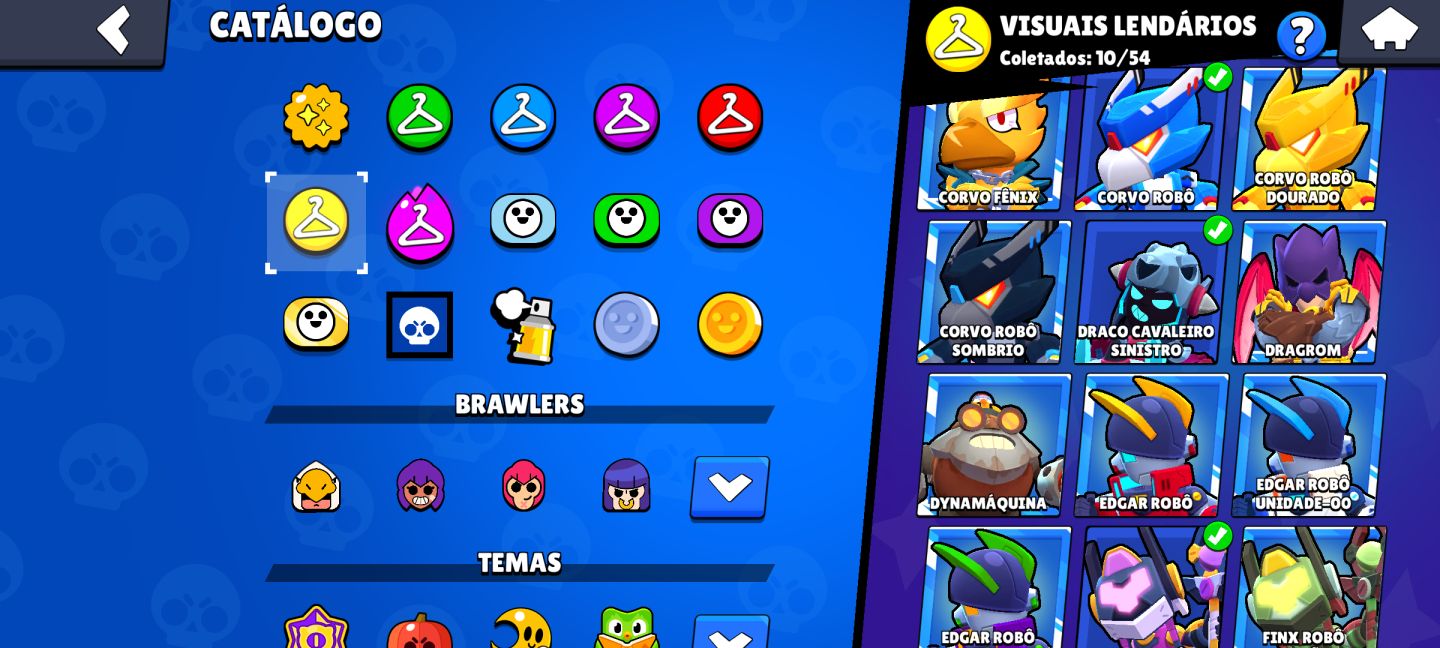 Conta de Brawl Stars + Clash à venda com itens limitados e raridade de 2020/2021