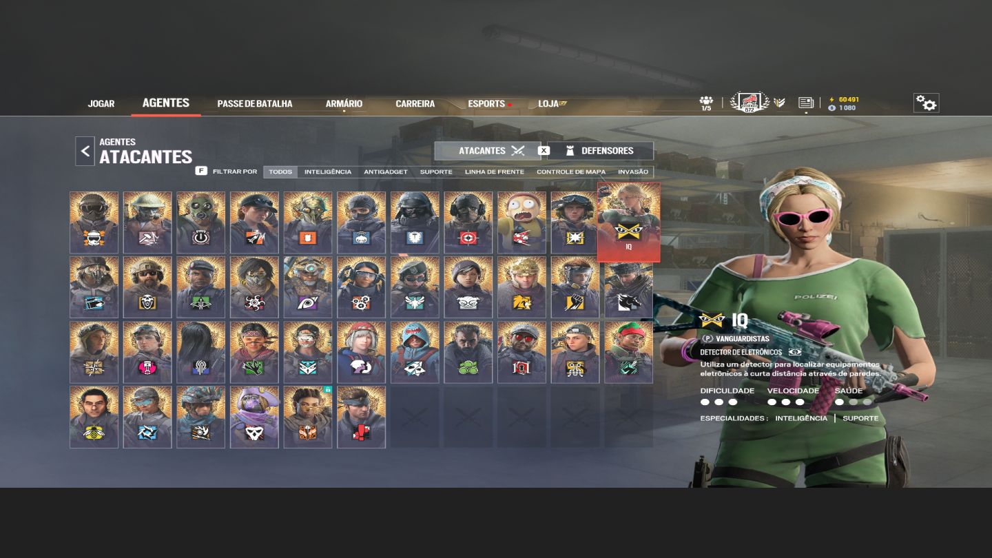 CONTA ANTIGA R6 FULL ACESSO