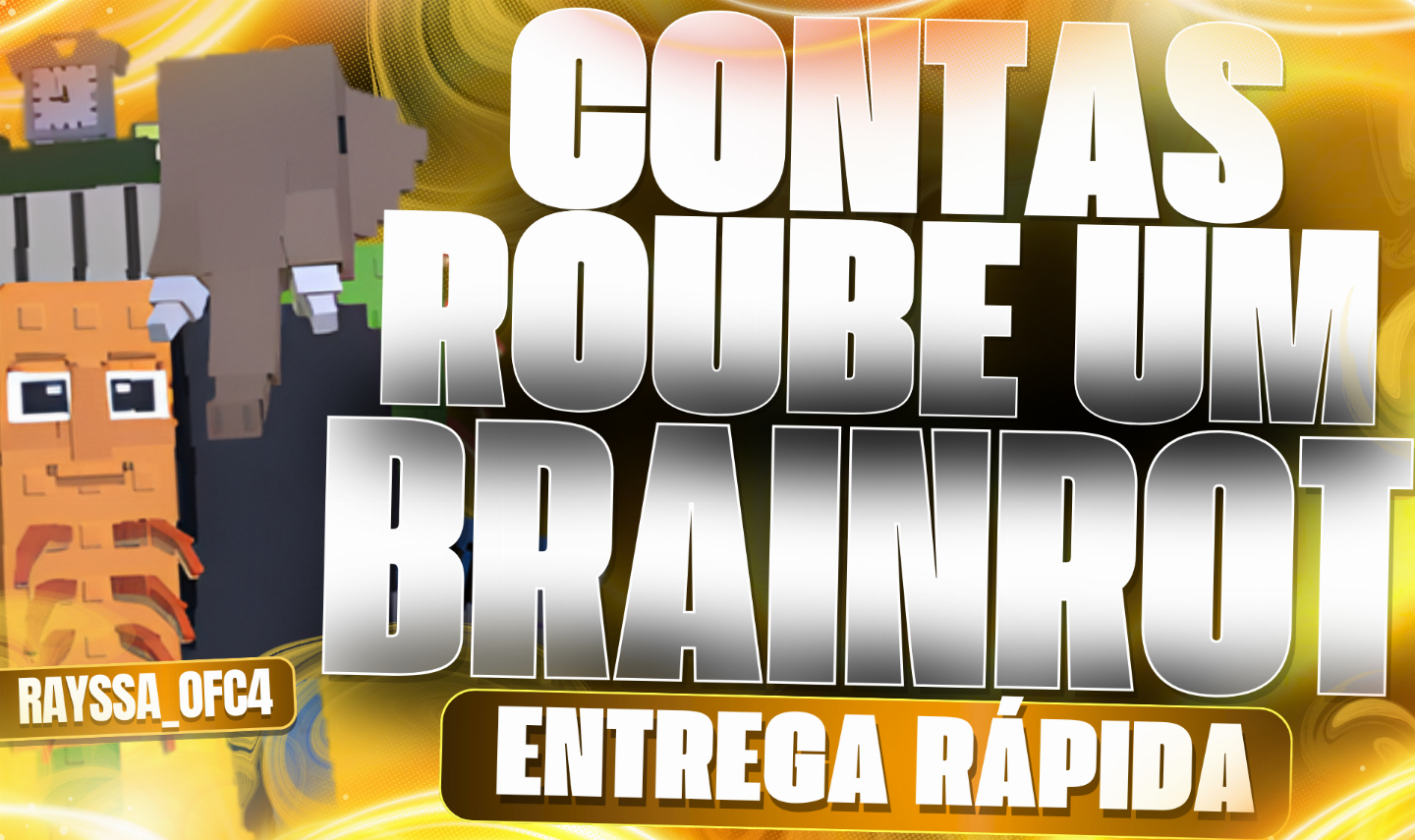 CONTAS STEAM A BRAINHOT / ROUBE UM BRAINHOT