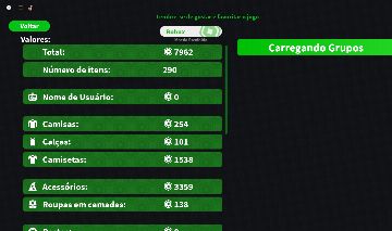 CONTA DE ROBLOX COM DIVERSAS SKINS!