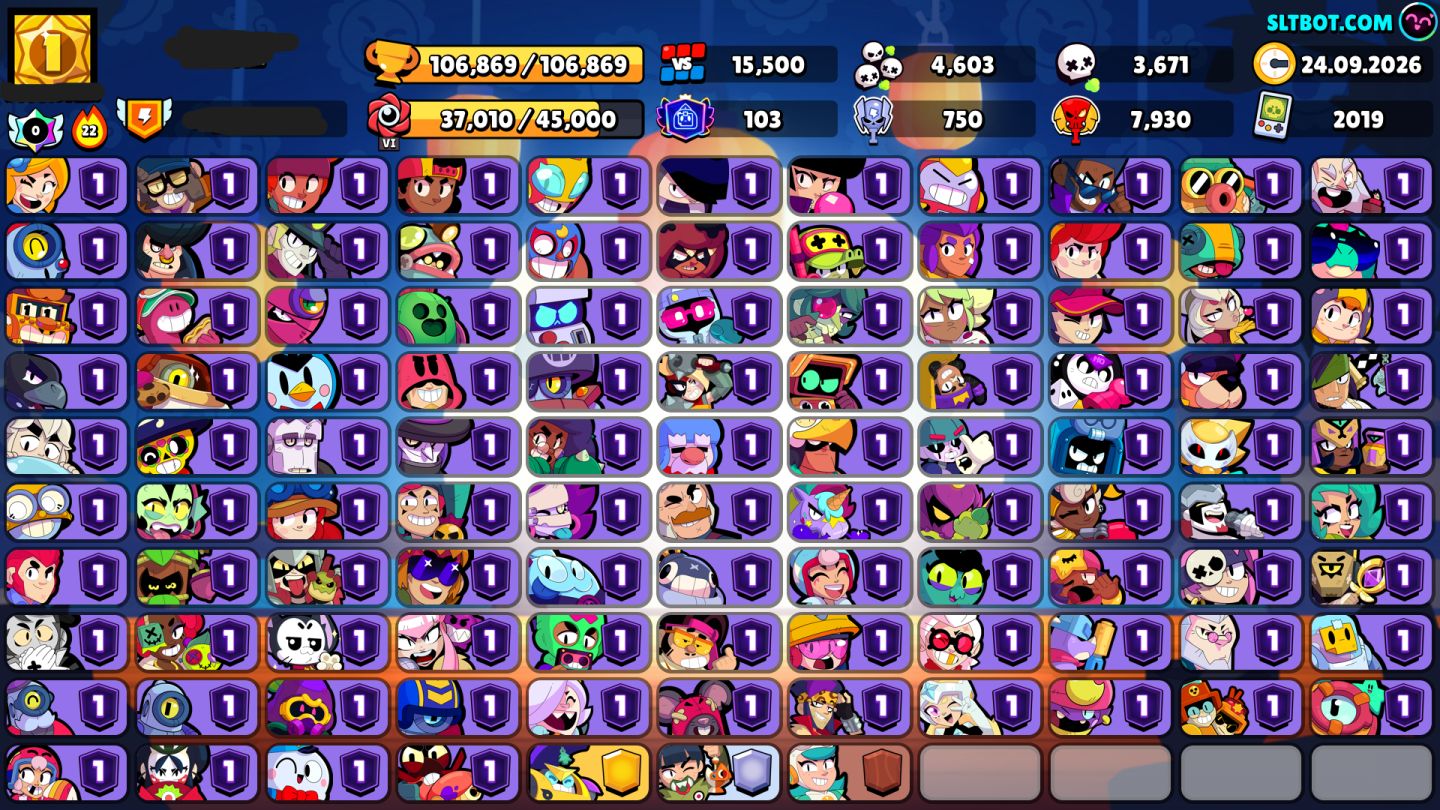 Conta Brawl Stars, 2019, full brawler, varias skins, e muito mais