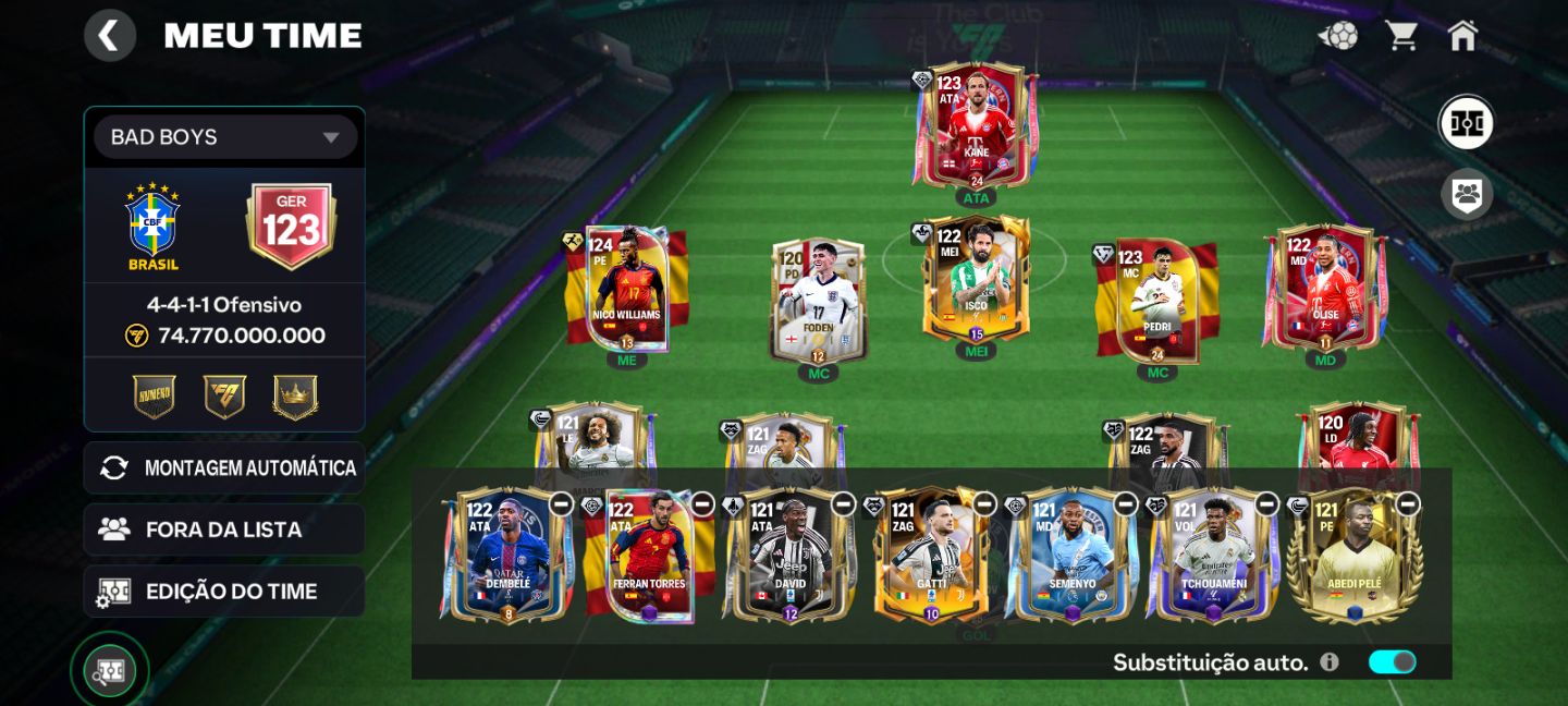 Conta FC mobile 123 de ger