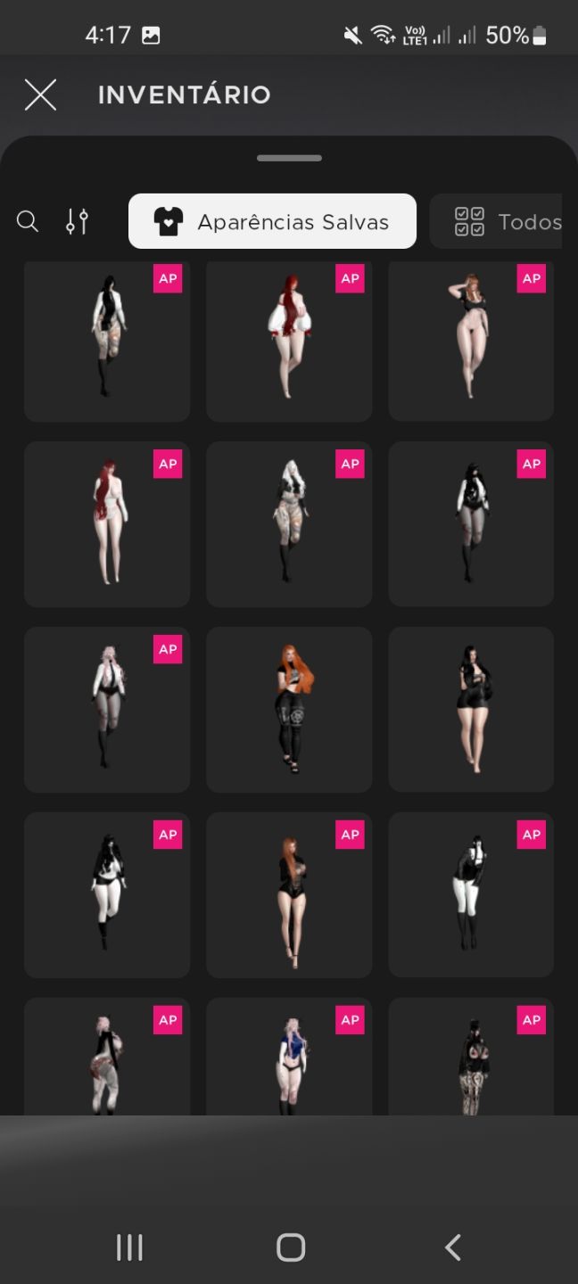 Conta de imvu feminina