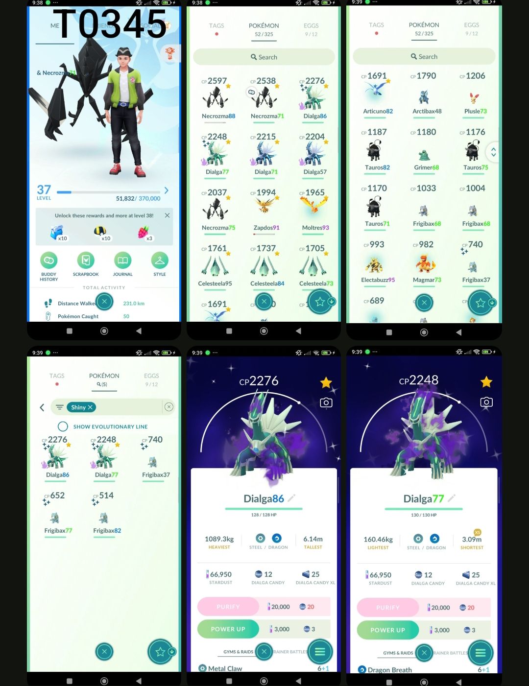 Conta Pokémon GO | Shiny | Lendários | Mewtwo | Lv20/30/40/50/60 | Z2