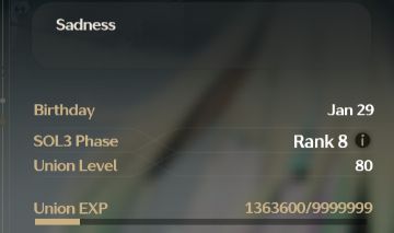 CONTA WUTHERING WAVES UL80, END GAME + REBECCA E LUCY