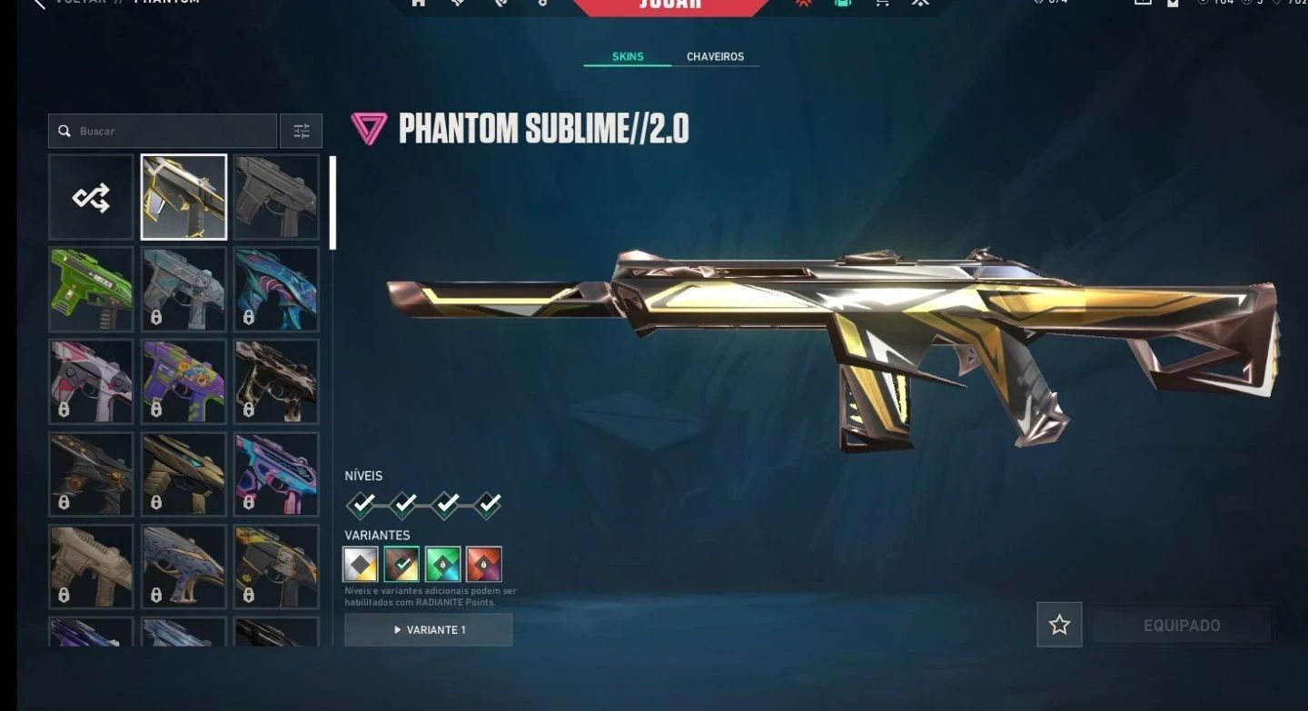 Conta Valorant Insana | Karambit Rgx + Vandal Kuronami + 3 Facas Etc... |