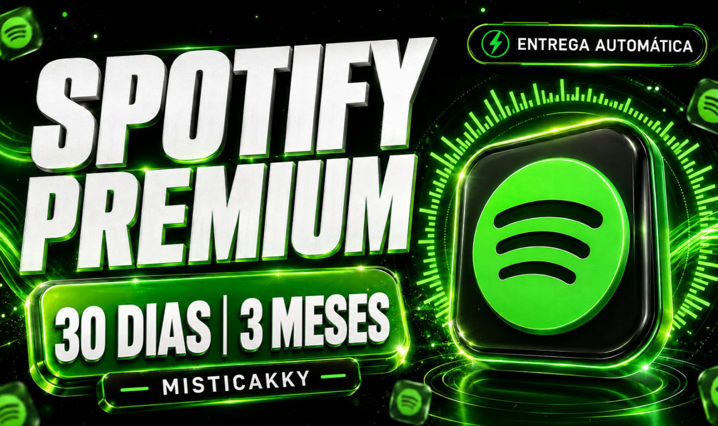 SPOTIFY PREMIUM + CANVA PRO - 30 DIAS | 2 MESES | CONTA INDIVIDUAL - MENOR PREÇO