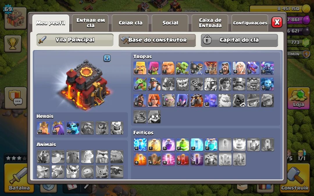 Cv10 Semi Full com Itens Magicos!!!