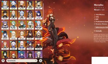 CONTA GENSHIN IMPACT AR 60 END GAME NATLAN+ PRATICAMENTE 0